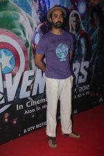 Ranvir Shorey at Avengers premiere  in Mumbai on 24th April 2012 (16).JPG